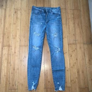 American Eagle super stretchy and high rise